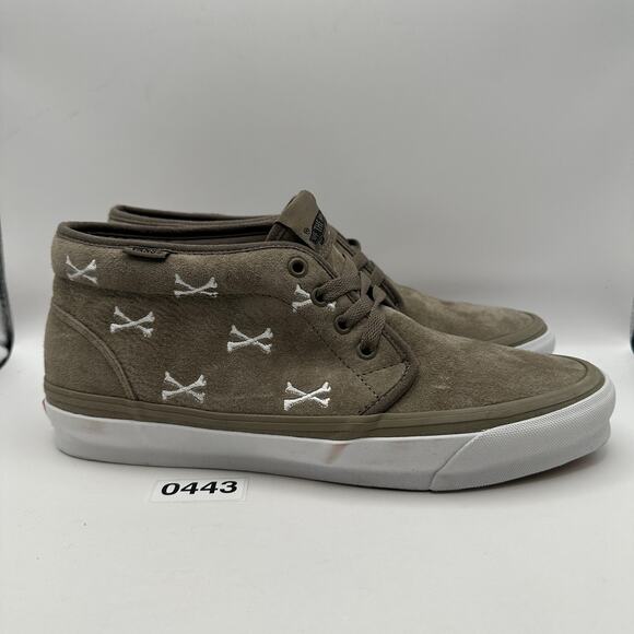VANS x WTAPS OG Chukka LX Men\'s 10.5 Bone Coyote VN0AU3GBMD Suede Leather main image 6